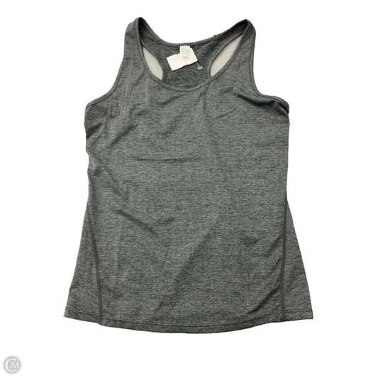 Athletic Tank Top By Clothes Mentor In Grey, Size: L