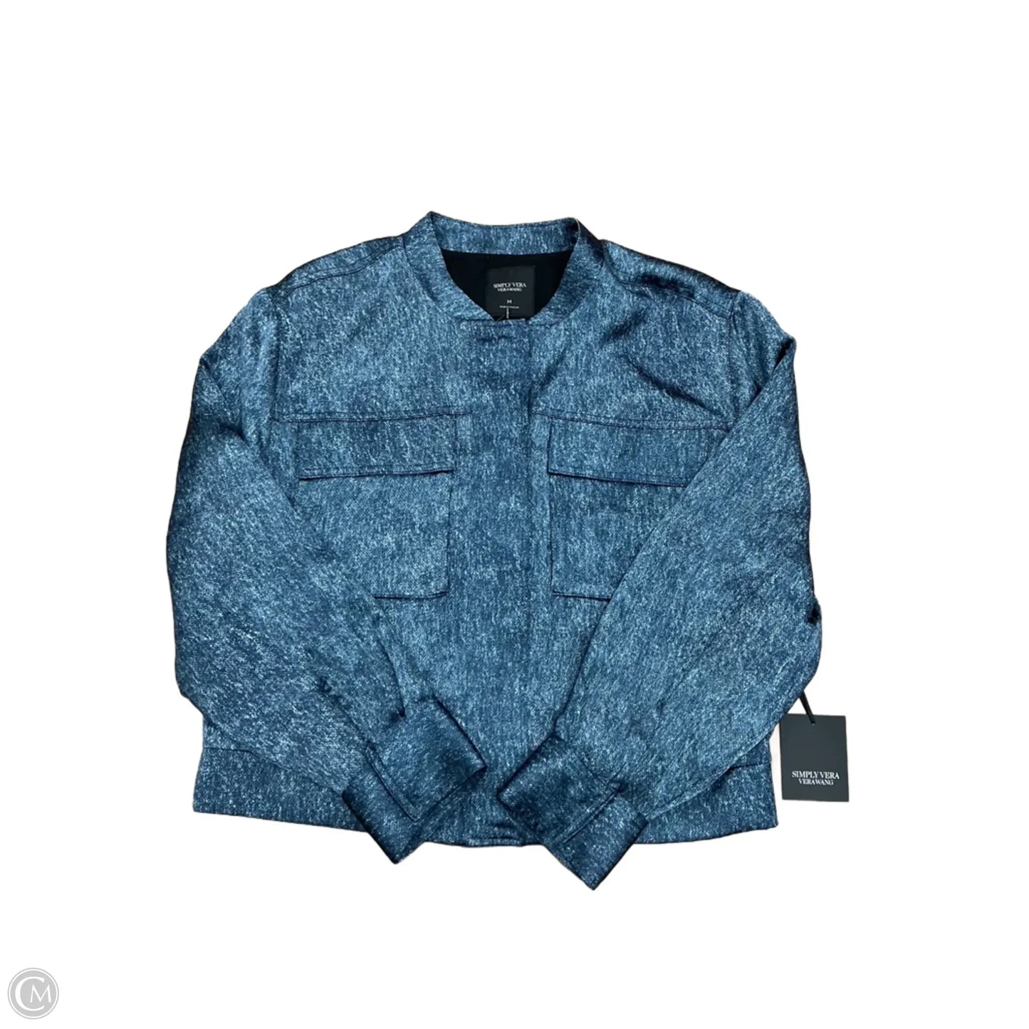 Jacket Other By Simply Vera In Blue, Size: M