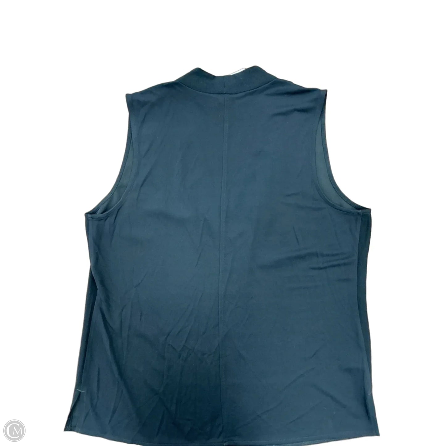 Top Sleeveless By Ann Taylor In Black, Size: L