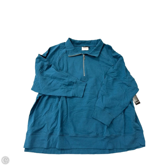 Top Long Sleeve By Torrid In Blue, Size: 5