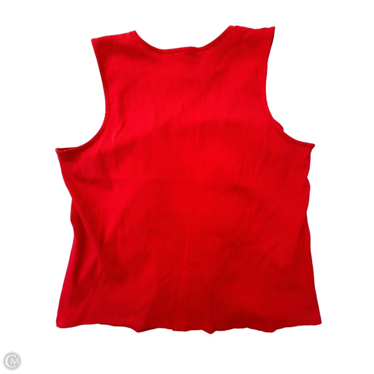 Top Sleeveless By Clothes Mentor In Red, Size: 4