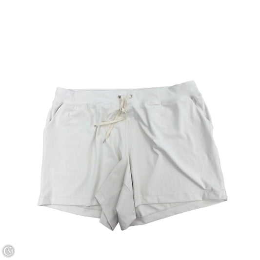 Athletic Shorts By Livi Active In Cream, Size: 3x