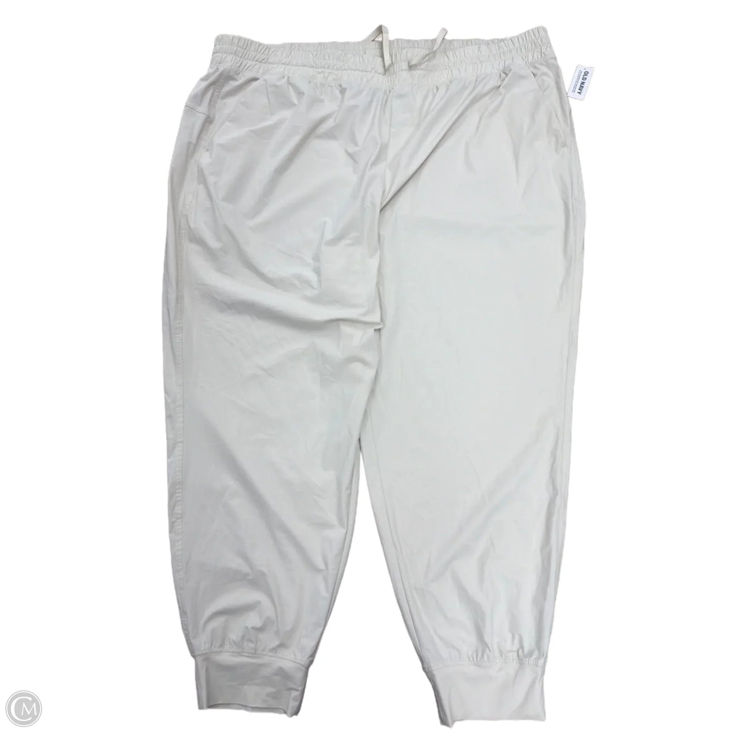 Athletic Pants By Old Navy In Cream, Size: 3x