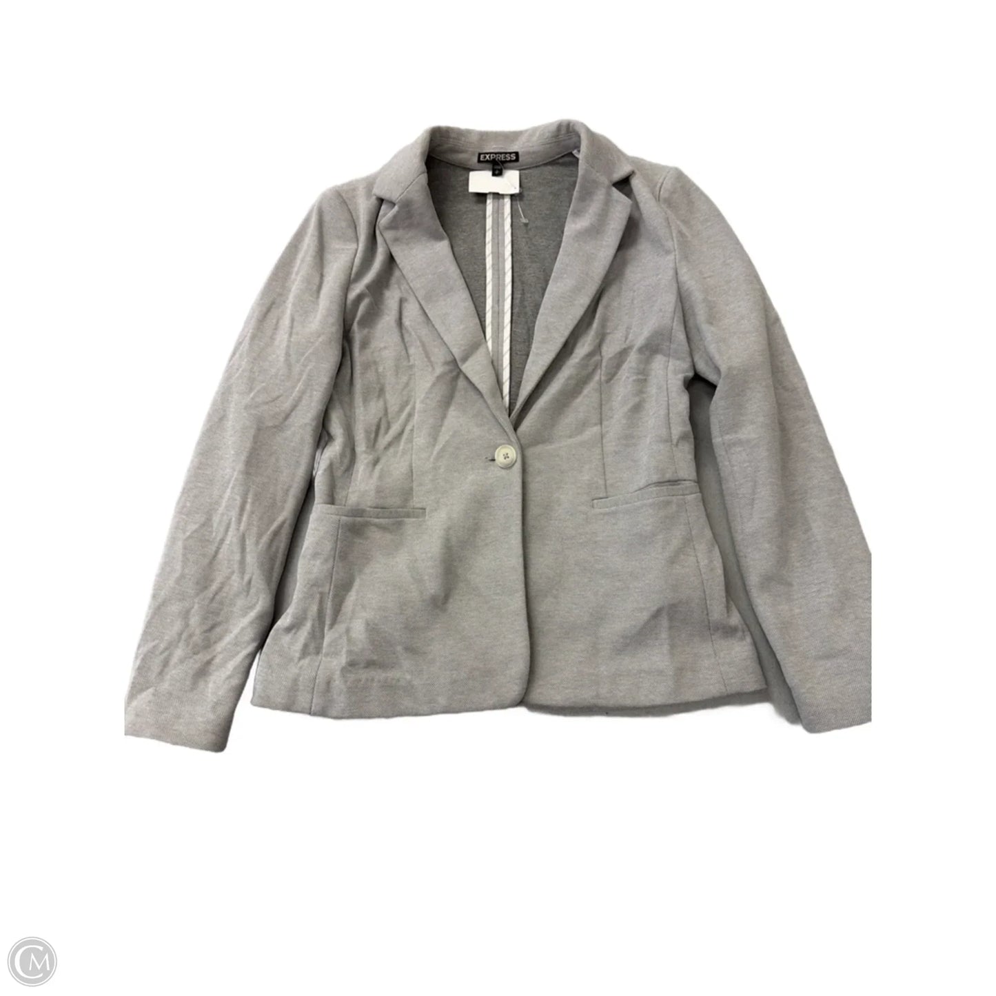 Blazer By Express In Grey, Size: S