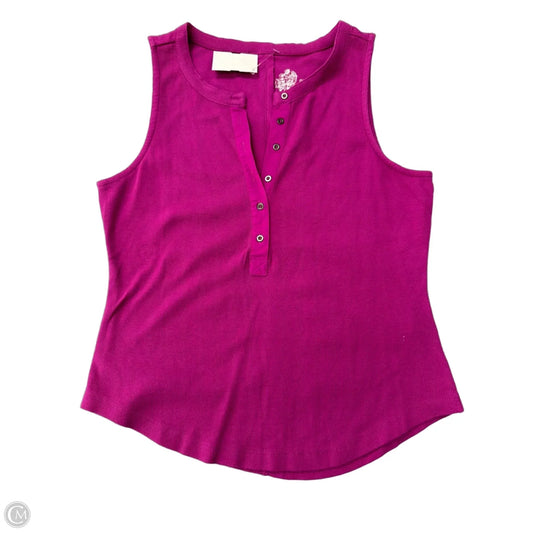 Tank Top By Pilcro In Purple, Size: M