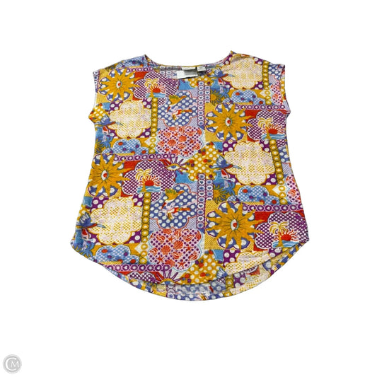 Top Short Sleeve By Rachel Zoe In Multi-colored, Size: M