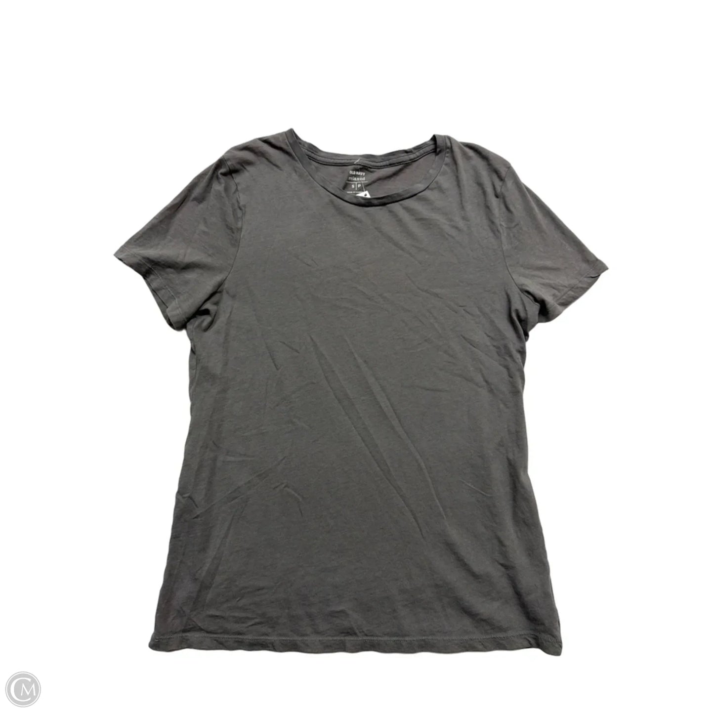 Top Short Sleeve Basic By Old Navy In Grey, Size: Sp