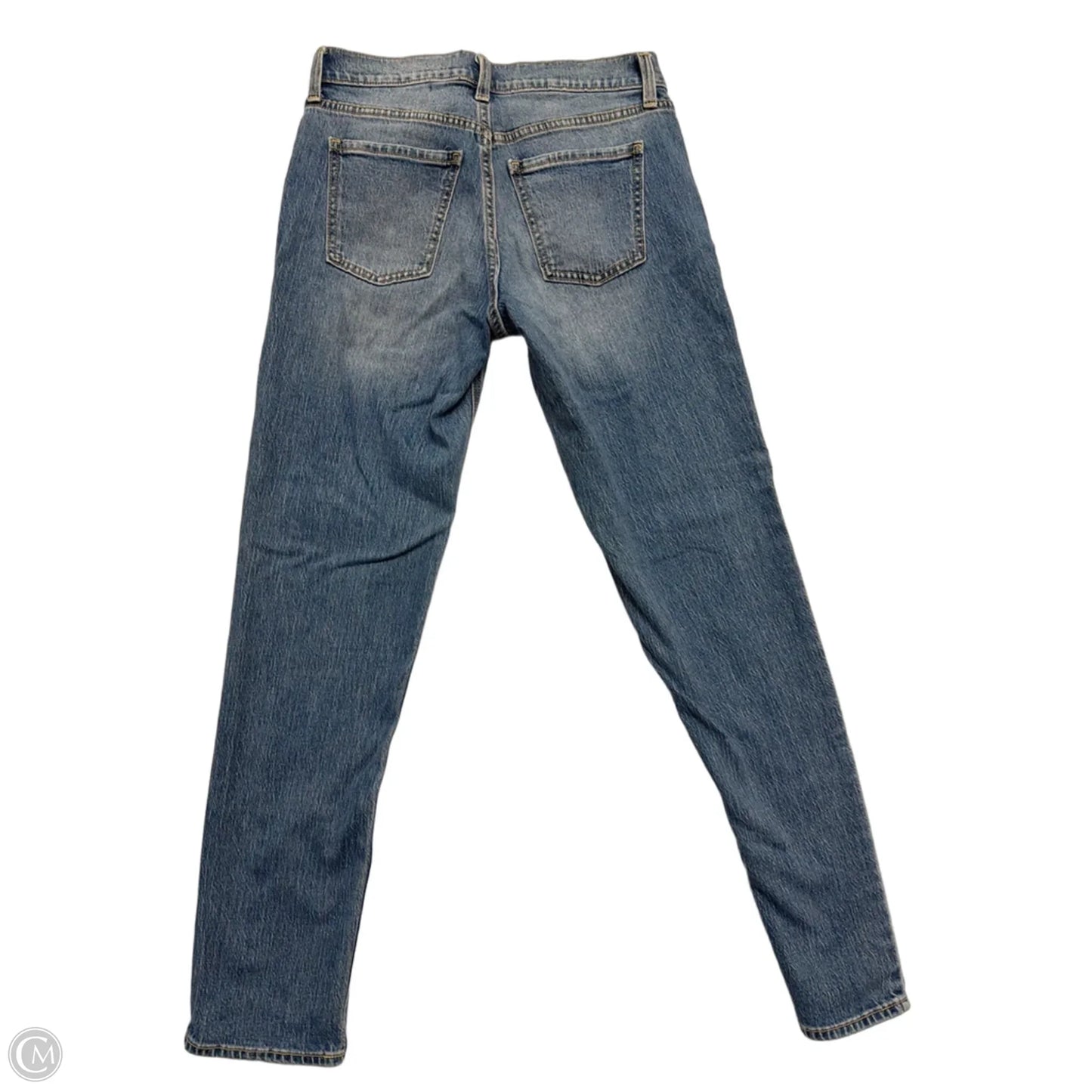 Jeans Straight By Old Navy In Blue Denim, Size: 0