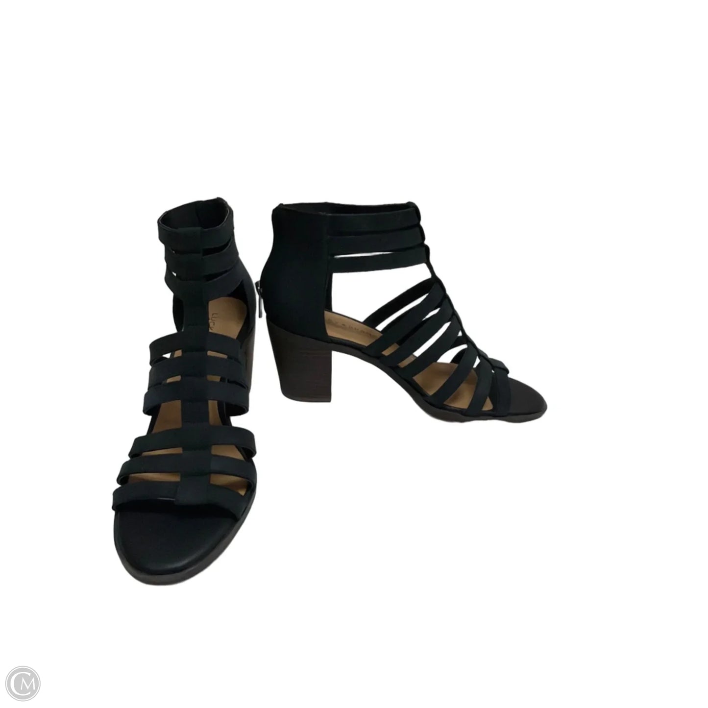 Shoes Heels Block By Lucky Brand In Black, Size: 9.5