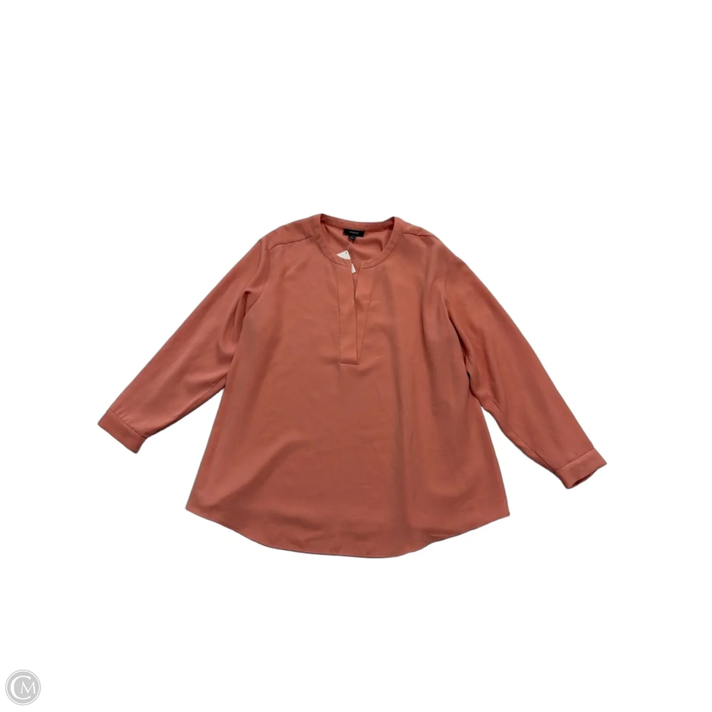 Top Long Sleeve By Alfani In Pink, Size: 2x