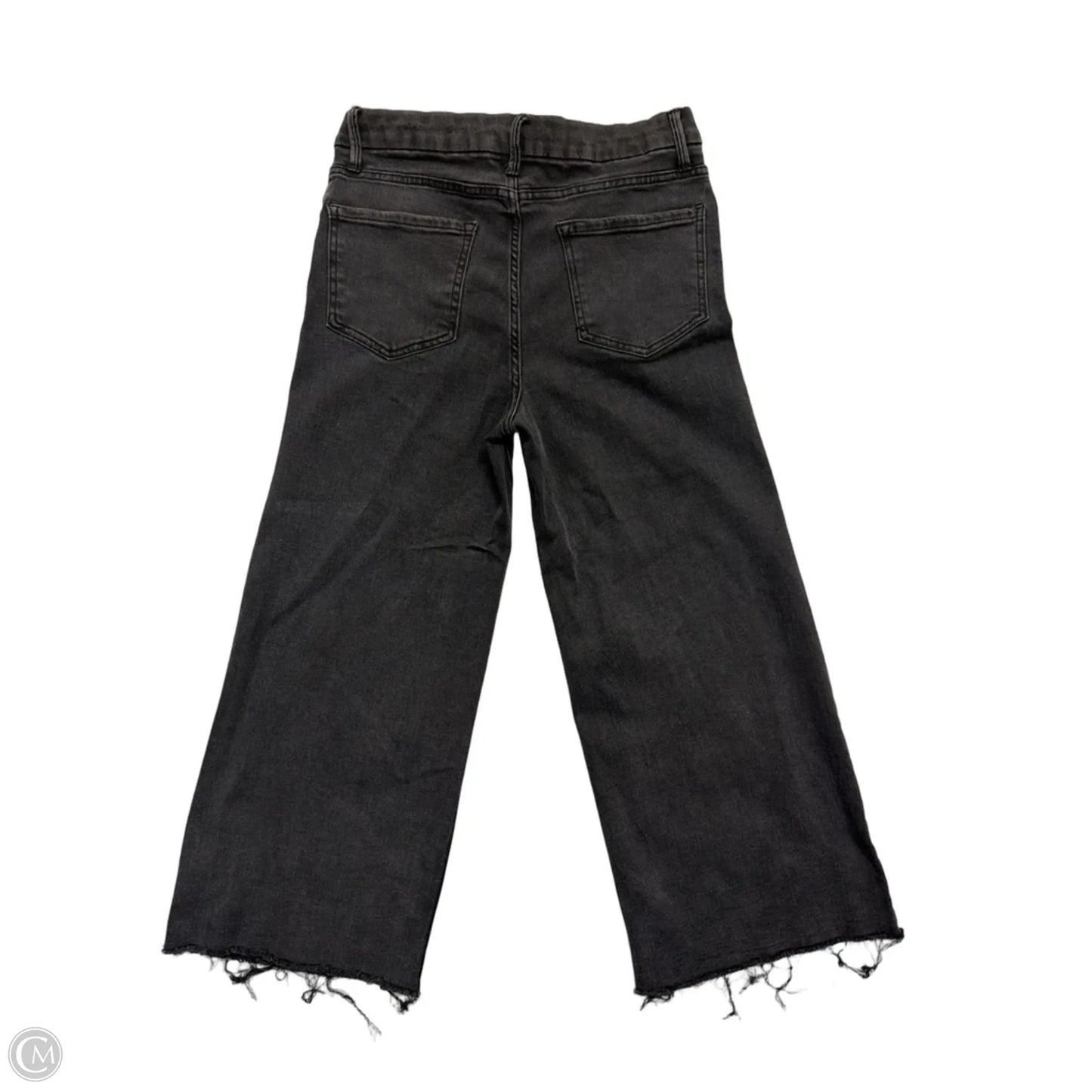 Pants Wide Leg By Time And Tru In Black Denim, Size: 10