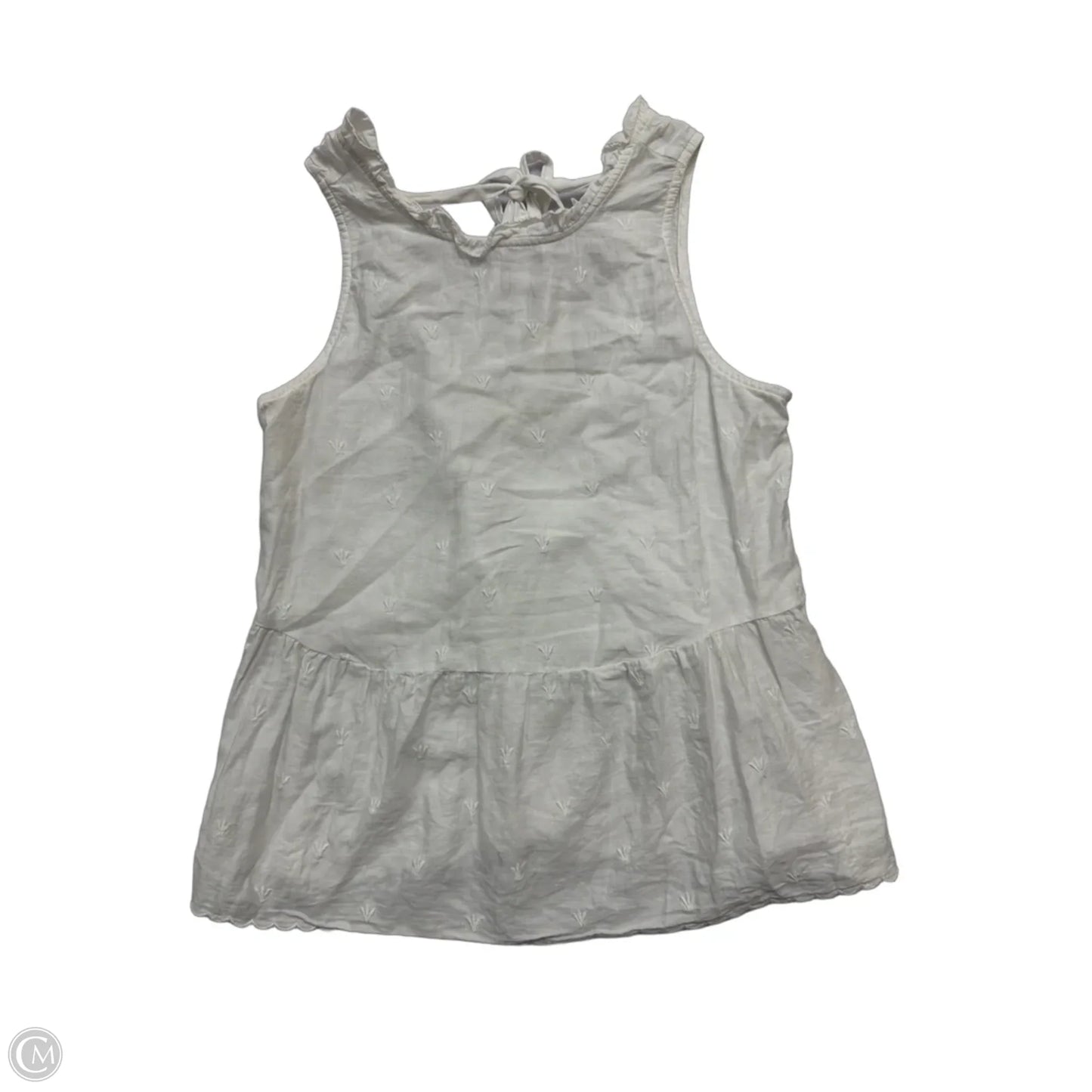 Tank Top By Loft In White, Size: Xsp