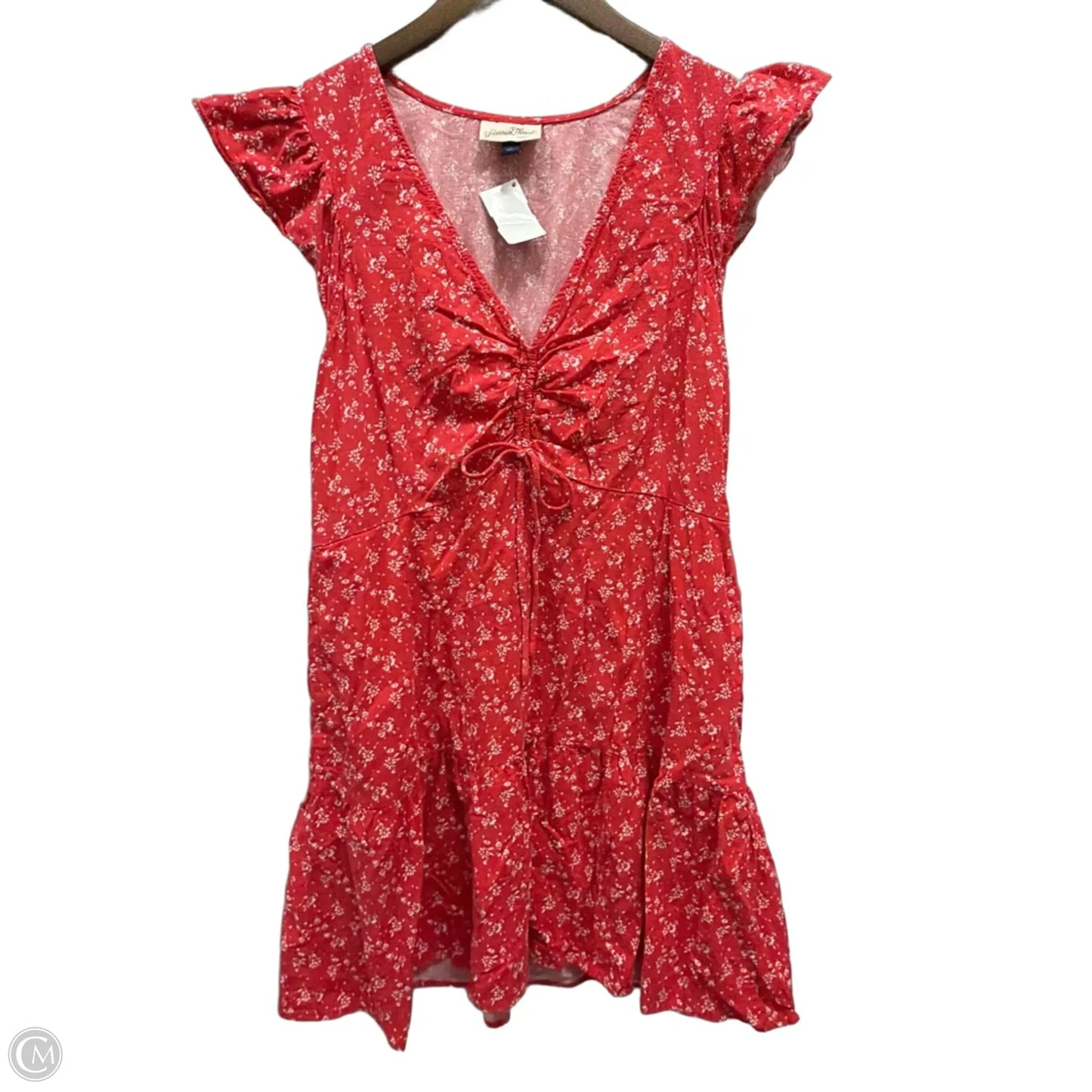 Dress Casual Short By Universal Thread In Floral Print, Size: L