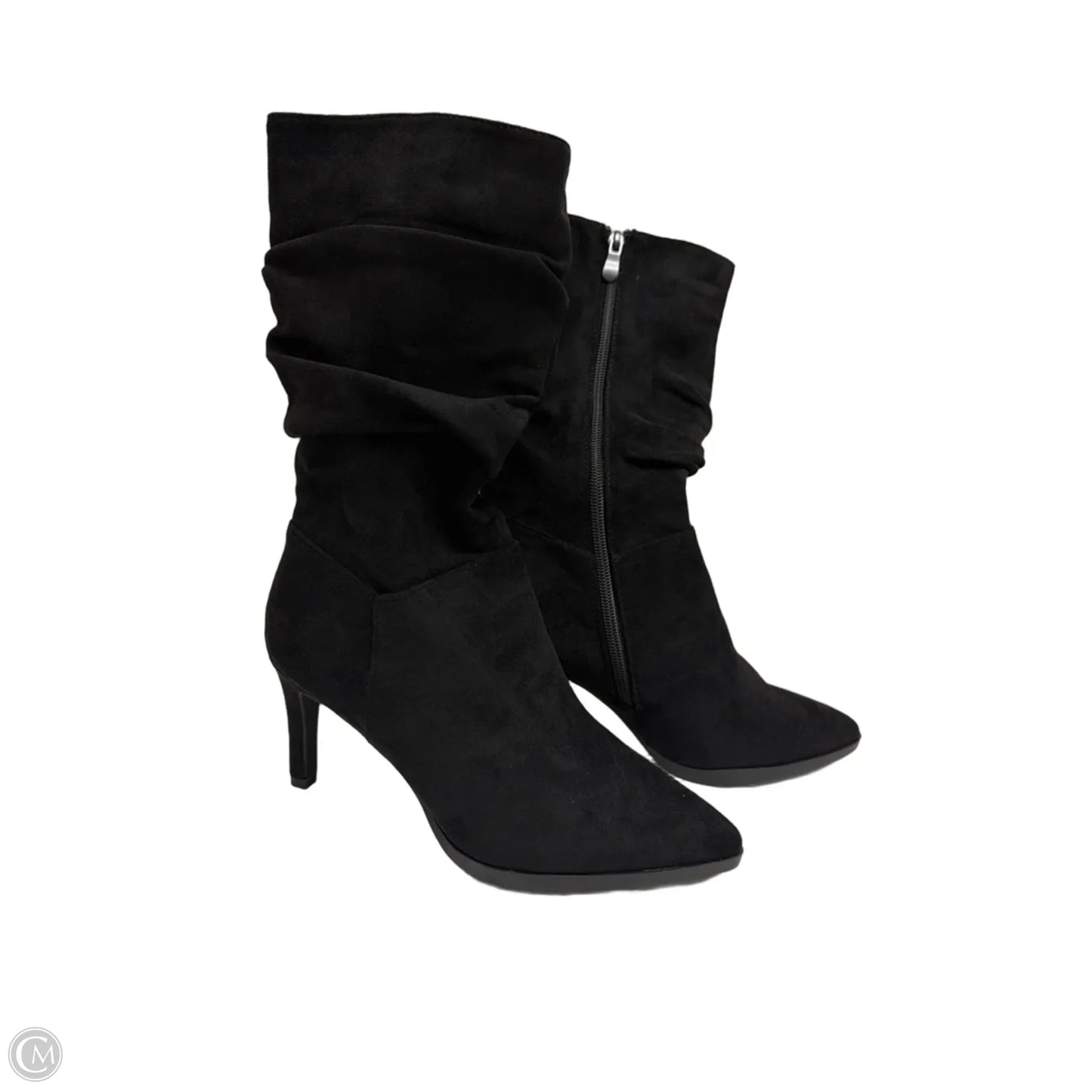 Boots Ankle Heels By Dreamers In Black, Size: 7.5
