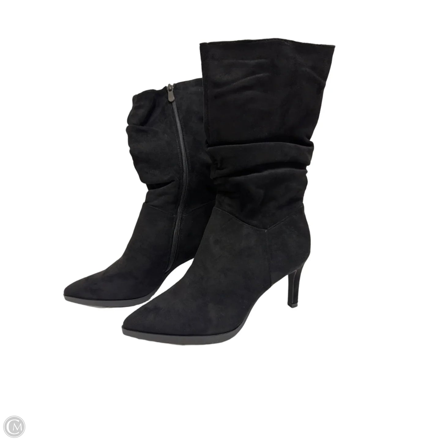 Boots Ankle Heels By Dreamers In Black, Size: 7.5
