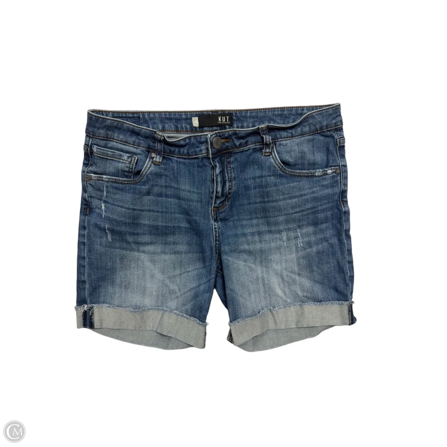 Shorts By Kut In Blue Denim, Size: 12