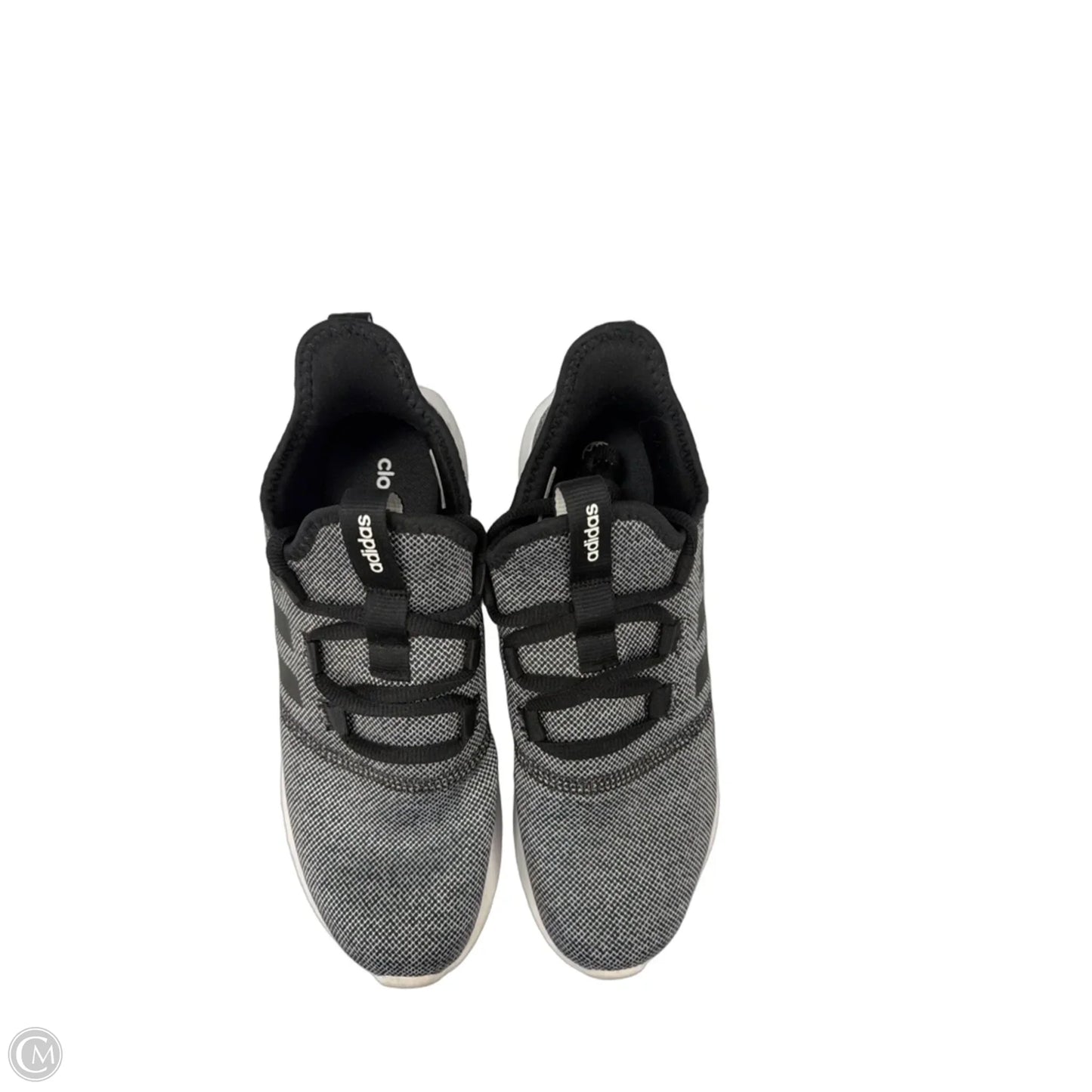 Shoes Athletic By Adidas In Black & Grey, Size: 8