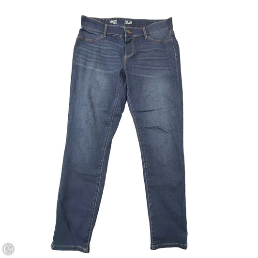 Jeans Skinny By Ana In Blue Denim, Size: 14