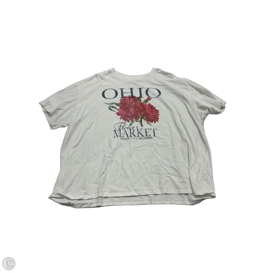 Top Short Sleeve By State Of Mine In Multi-colored, Size: 1x