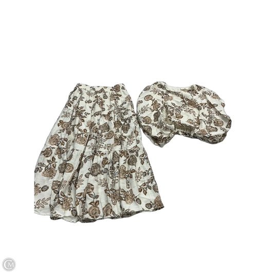Skirt Set 2pc By Entro In Multi-colored, Size: S