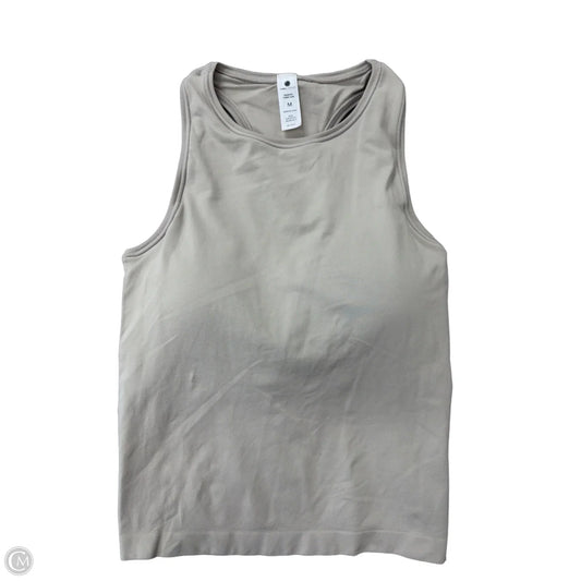 Athletic Tank Top By Yogalicious In Brown, Size: M