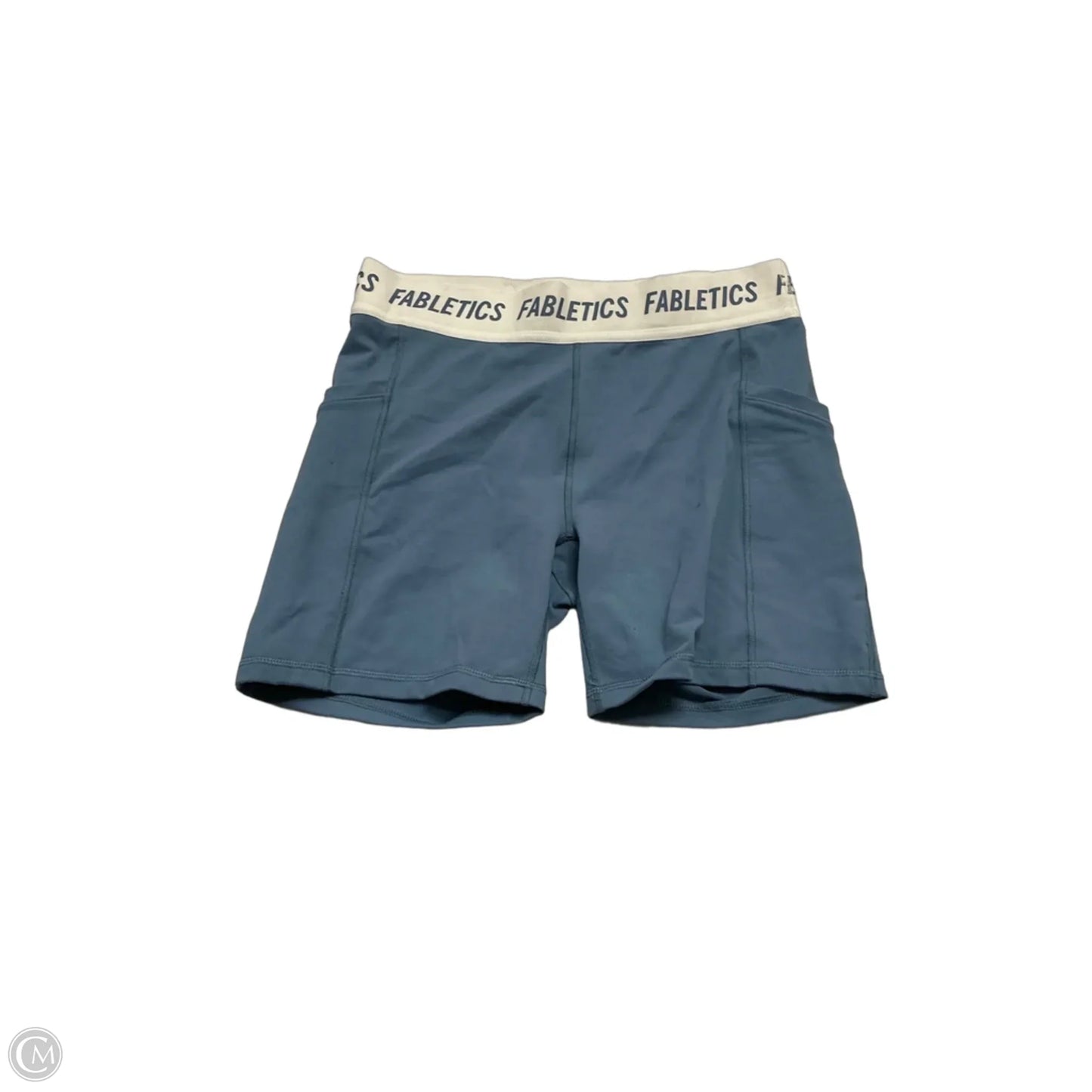 Athletic Shorts By Fabletics In Blue, Size: L