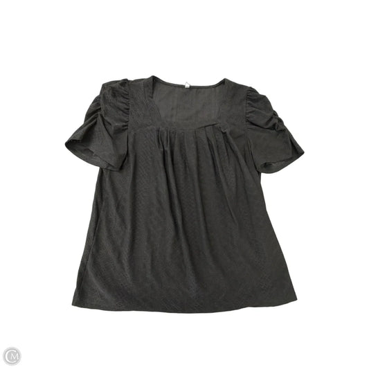 Top Short Sleeve By Dokotoo In Black, Size: Xl