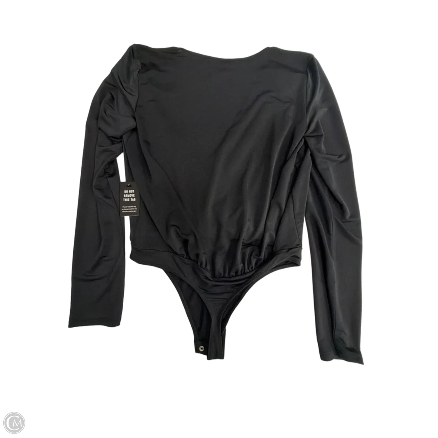 Top Short Sleeve By Express In Black, Size: S