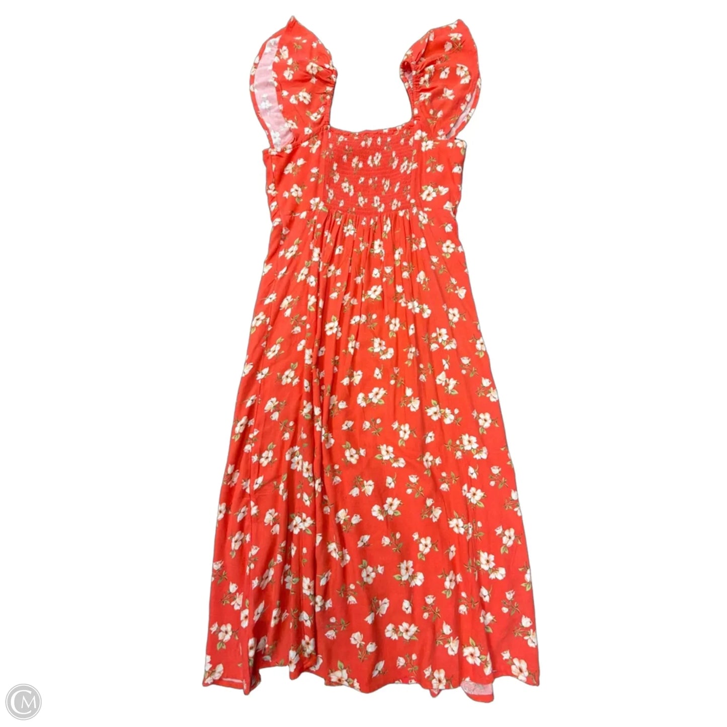 Dress Casual Maxi By Old Navy In Floral Print, Size: M