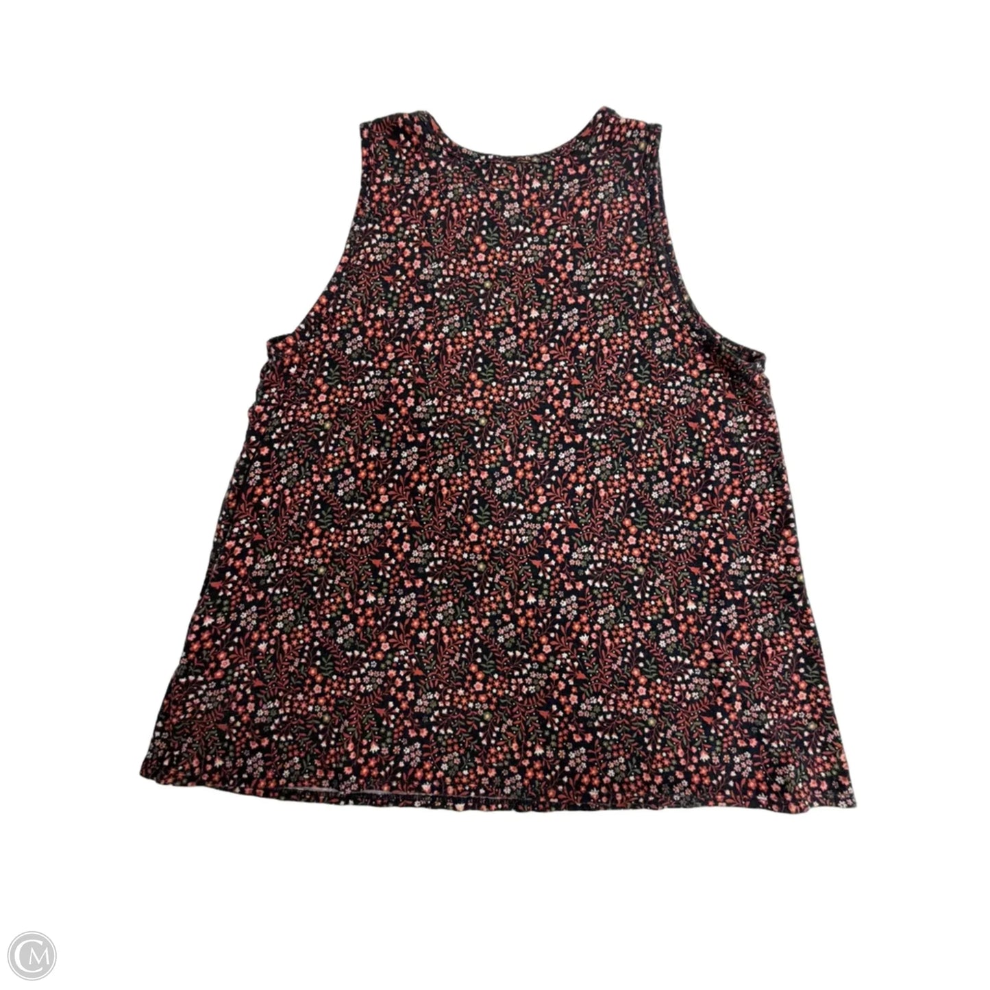 Top Sleeveless By Old Navy In Floral Print, Size: S