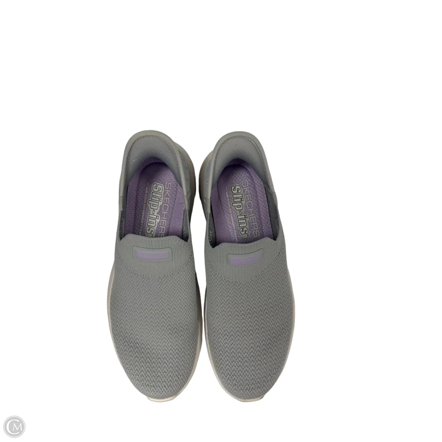 Shoes Sneakers By Skechers In Grey, Size: 8.5