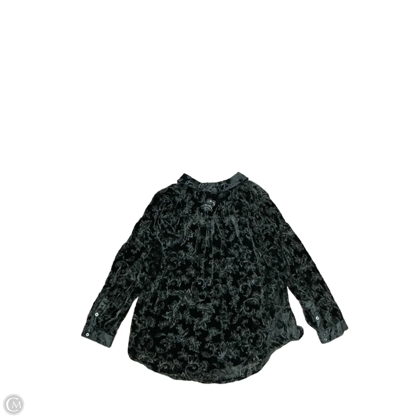 Top Long Sleeve By Torrid In Black, Size: 2x