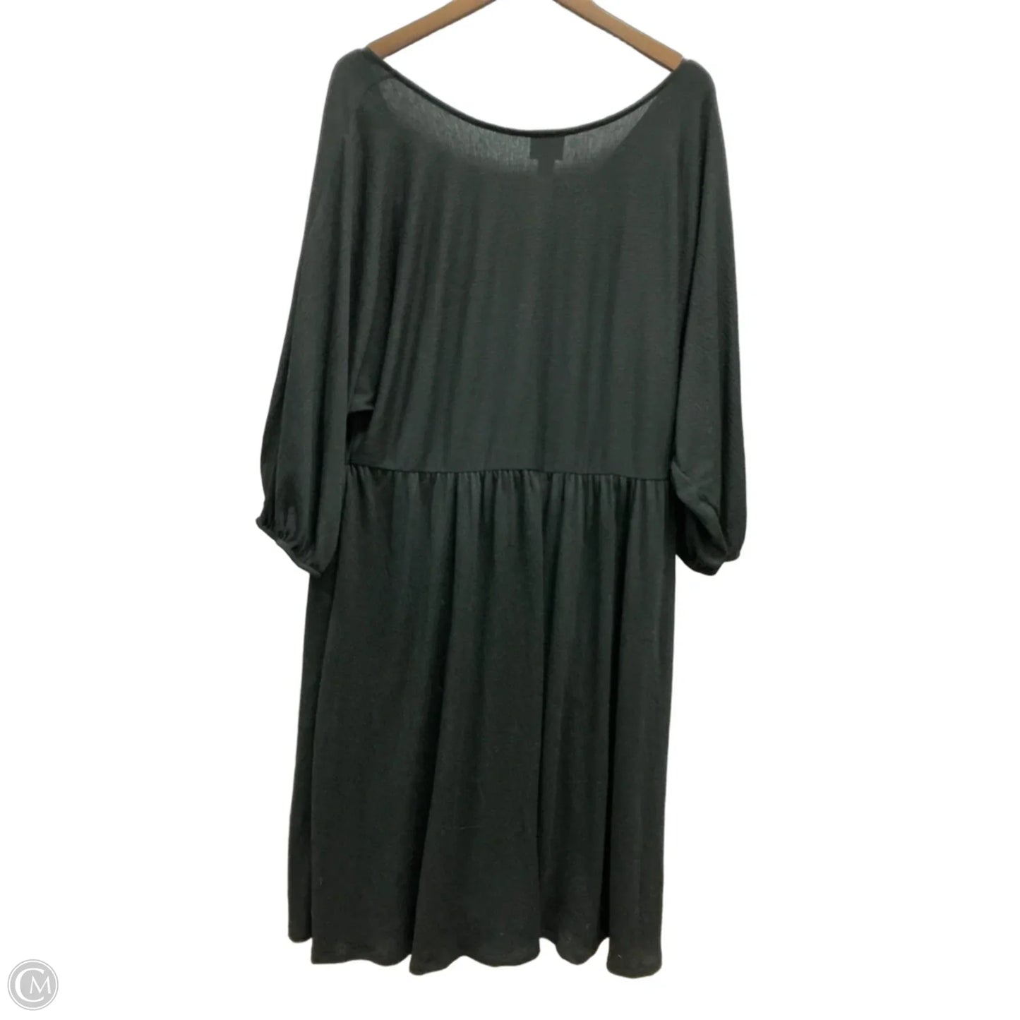 Dress Casual Midi By Ava & Viv In Black, Size: 2x
