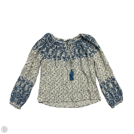 Top Long Sleeve By Clothes Mentor In Multi-colored, Size: S