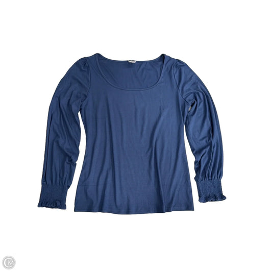 Top Long Sleeve By Clothes Mentor In Blue, Size: 1x