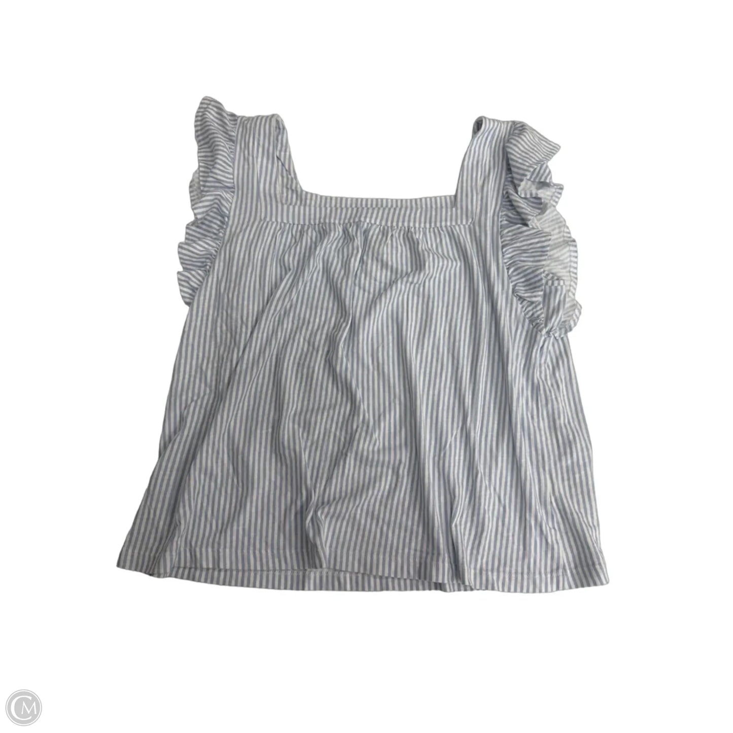 Top Short Sleeve By Clothes Mentor In Striped Pattern, Size: L