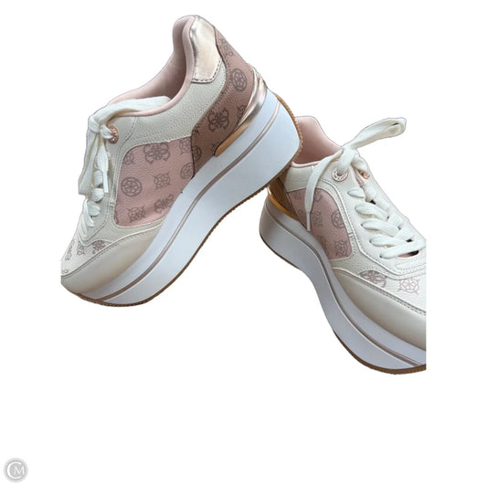 Shoes Sneakers By Guess In Multi-colored, Size: 10