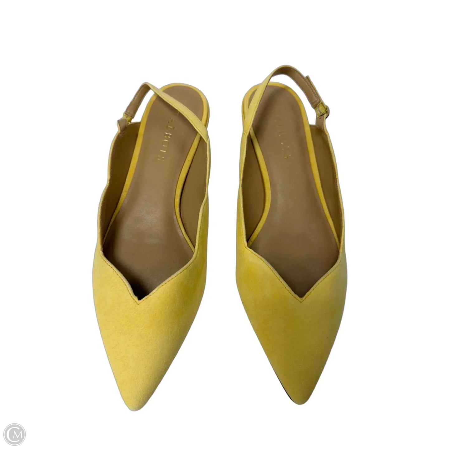 Shoes Flats By Talbots In Yellow, Size: 7.5