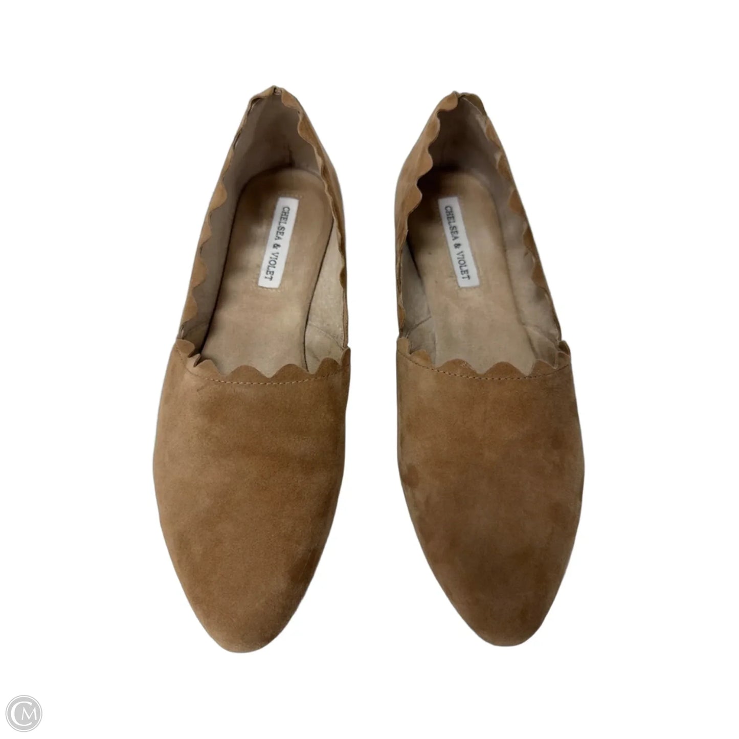 Shoes Flats By Chelsea And Violet In Brown, Size: 8