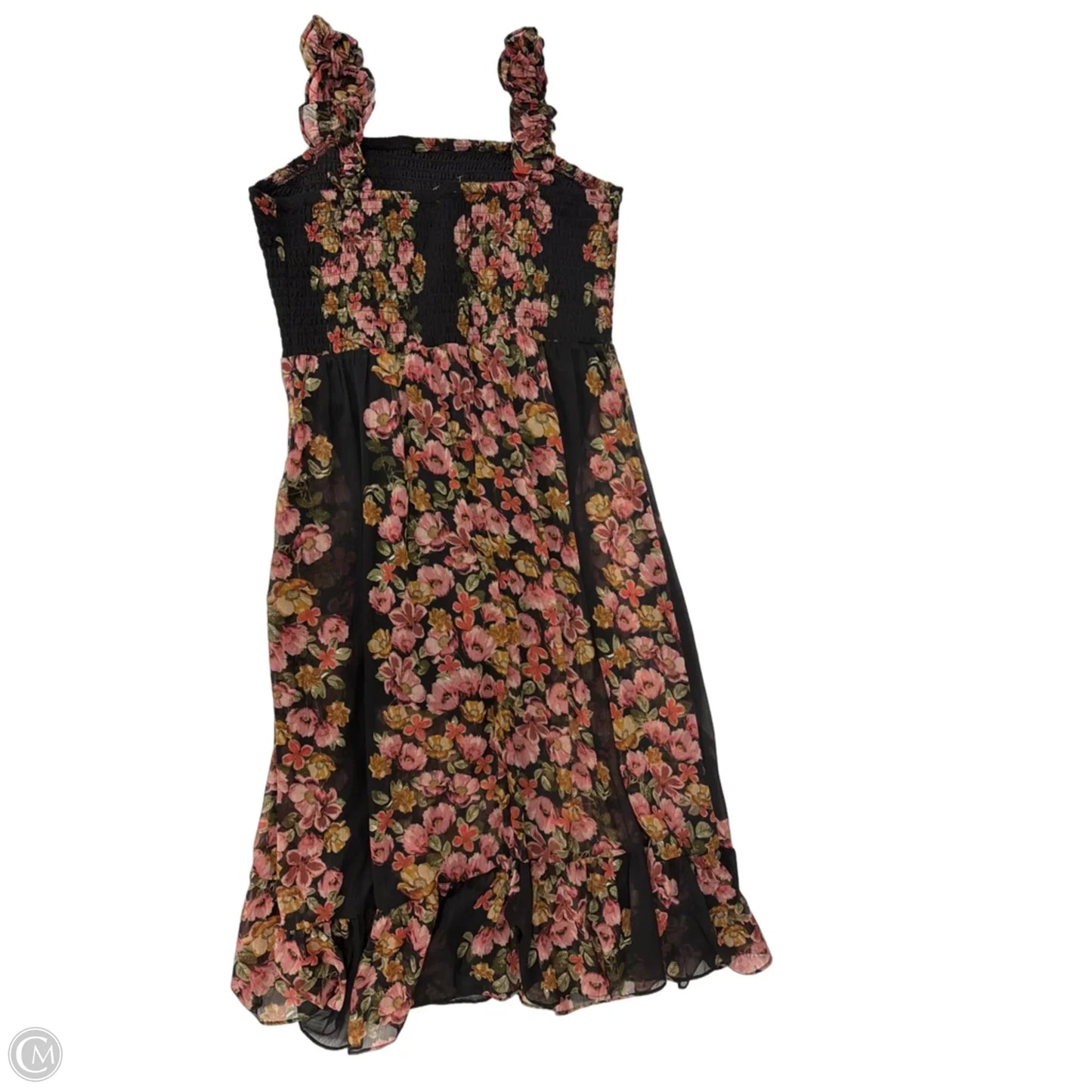 Dress Casual Maxi By Maurices In Floral Print, Size: 1x
