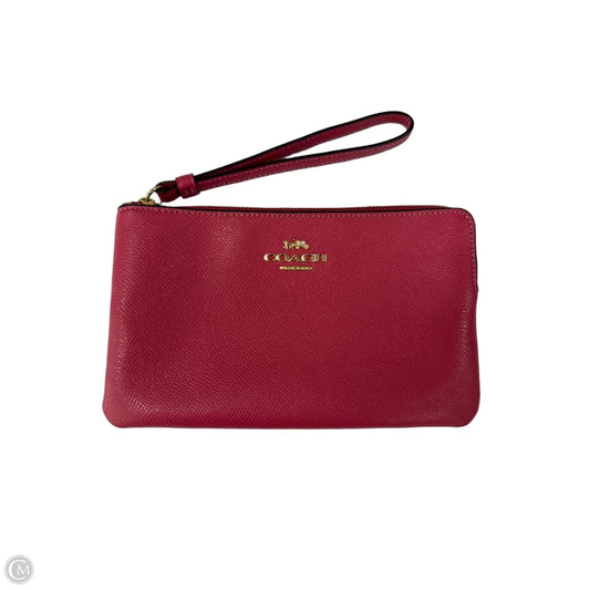 Wristlet Designer By Coach, Size: Large