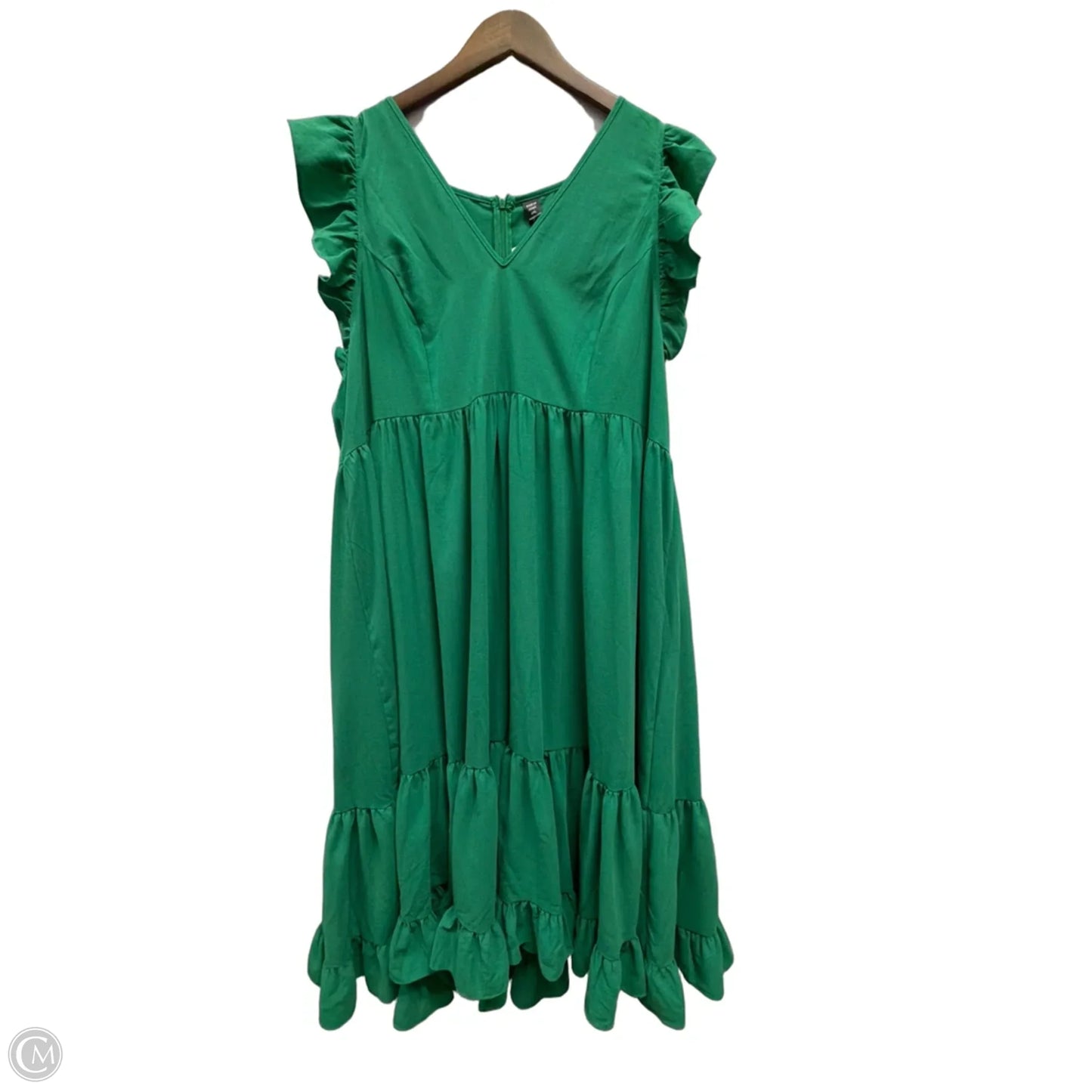 Dress Casual Maxi By Shein In Green, Size: 4x