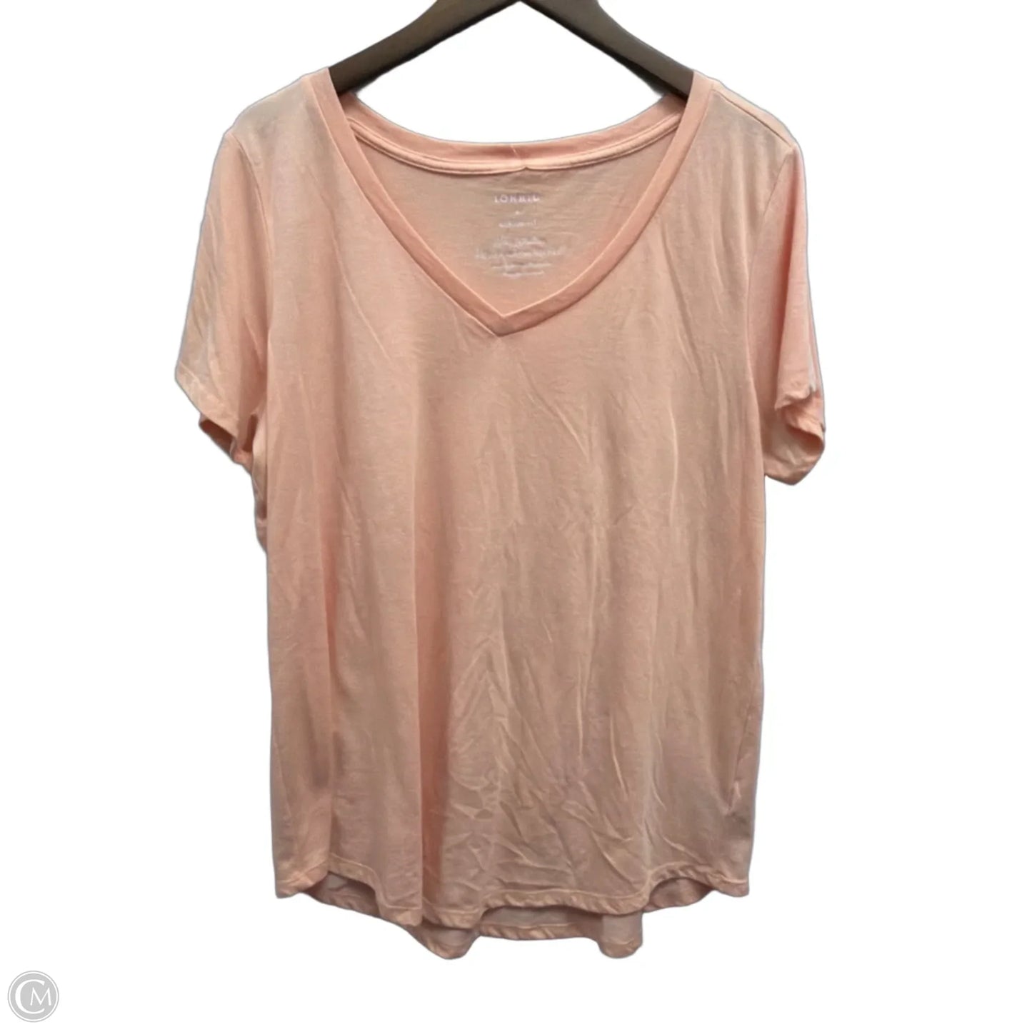 Top Short Sleeve By Torrid In Pink, Size: 2x