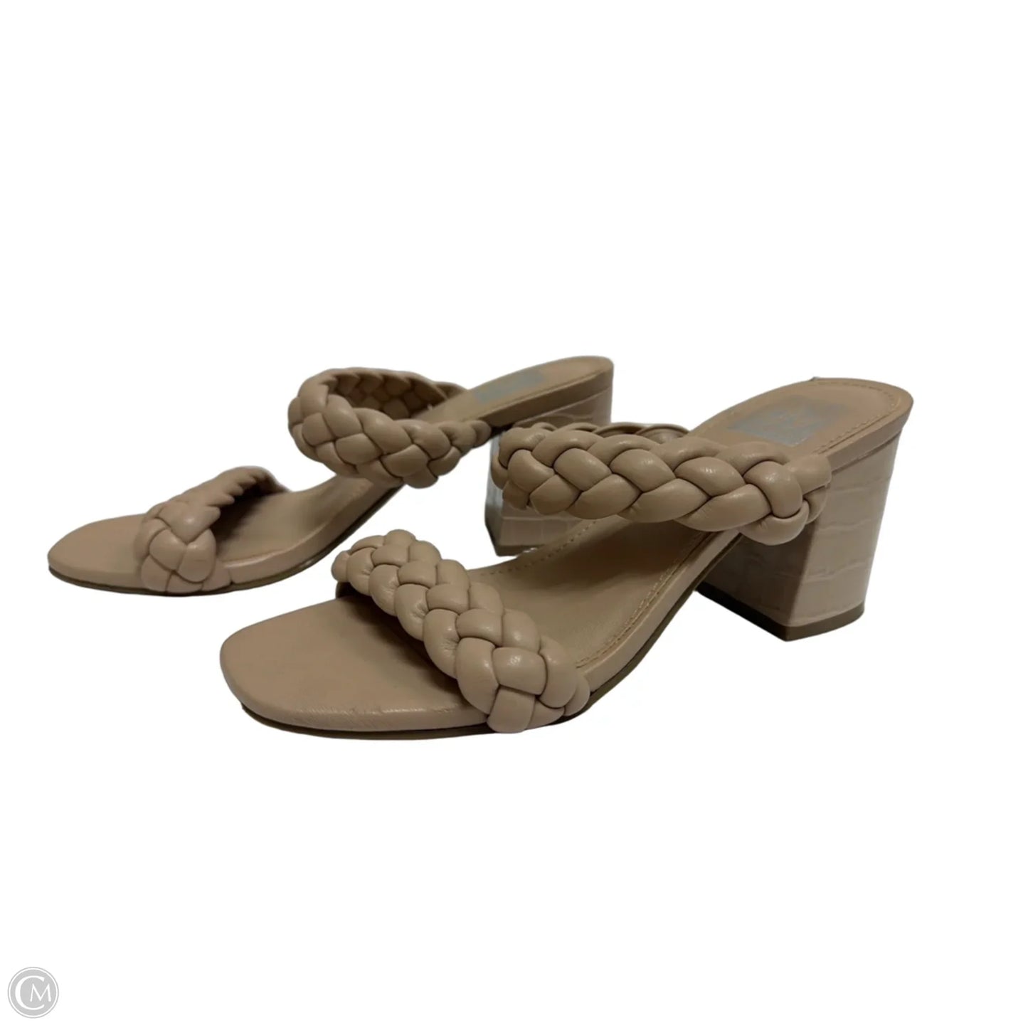 Shoes Heels Block By Dolce Vita In Camouflage Print, Size: 7.5