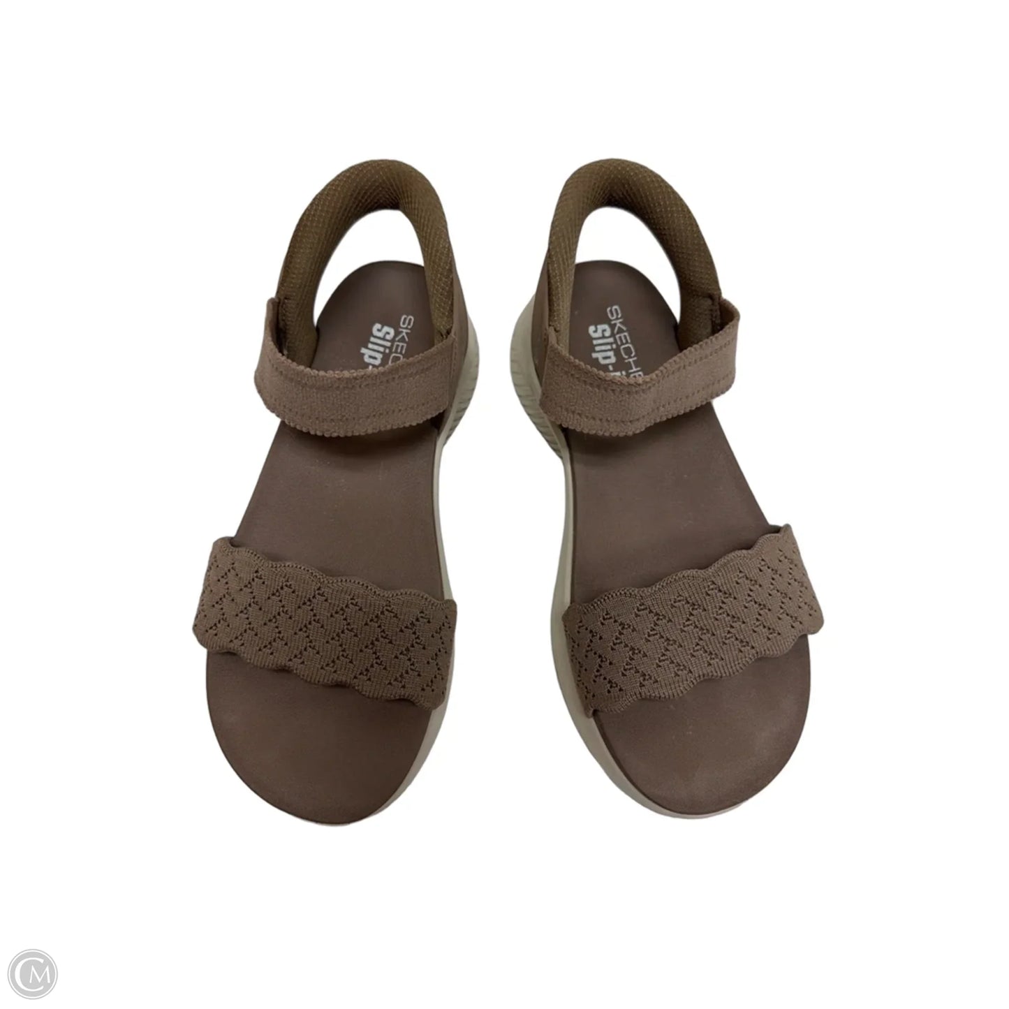 Sandals Flats By Skechers In Brown, Size: 8