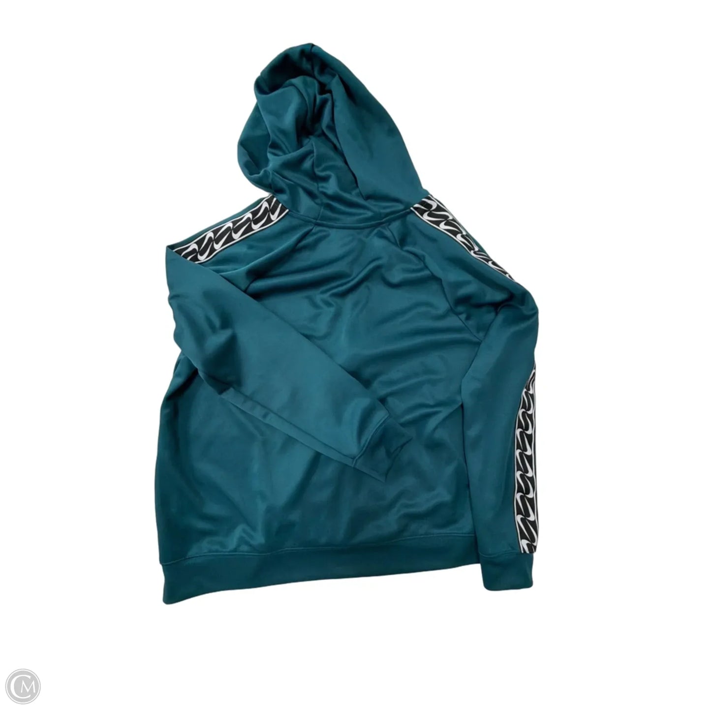 Athletic Jacket By Nike Apparel In Green, Size: 2x