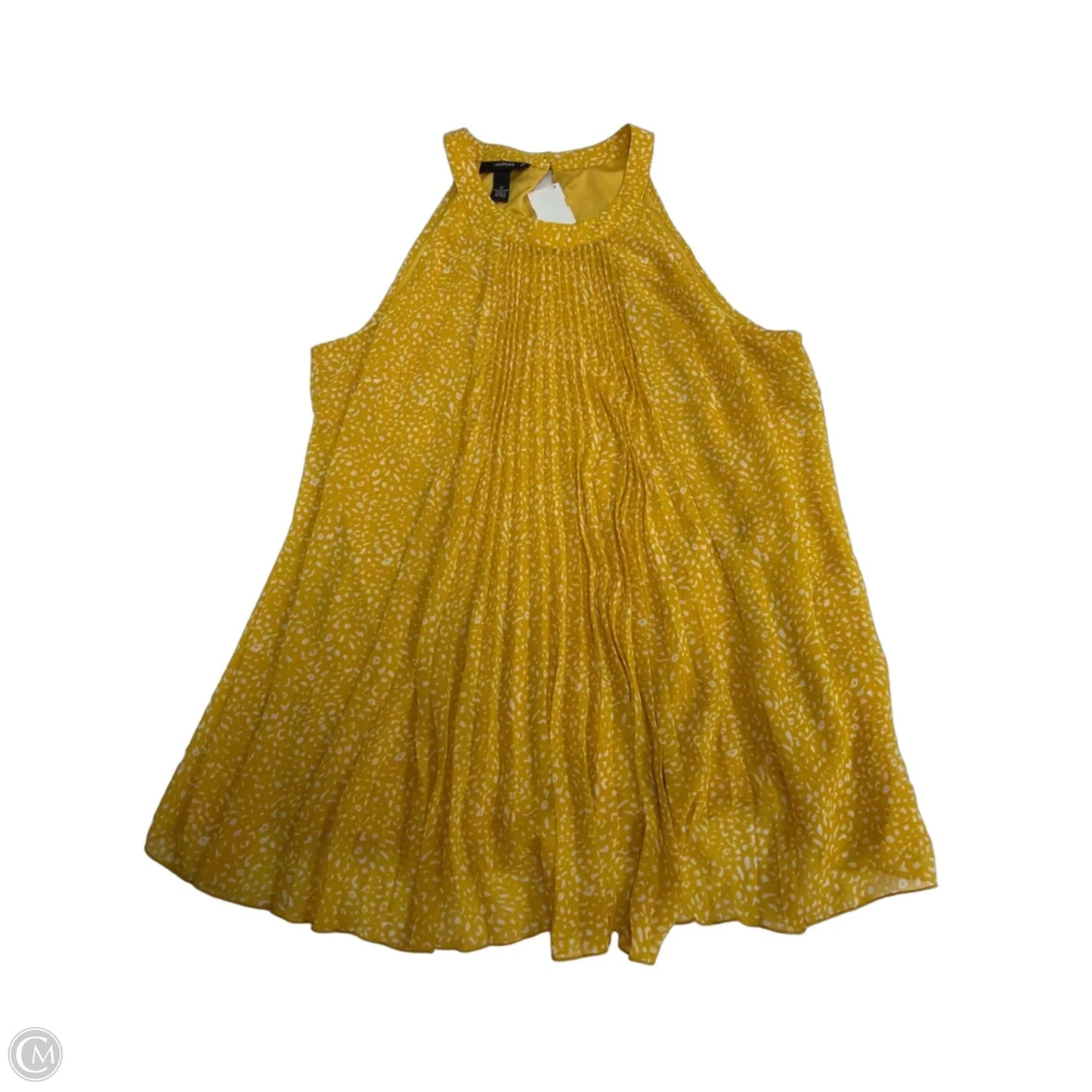 Tank Top By Alfani In Yellow, Size: Xl