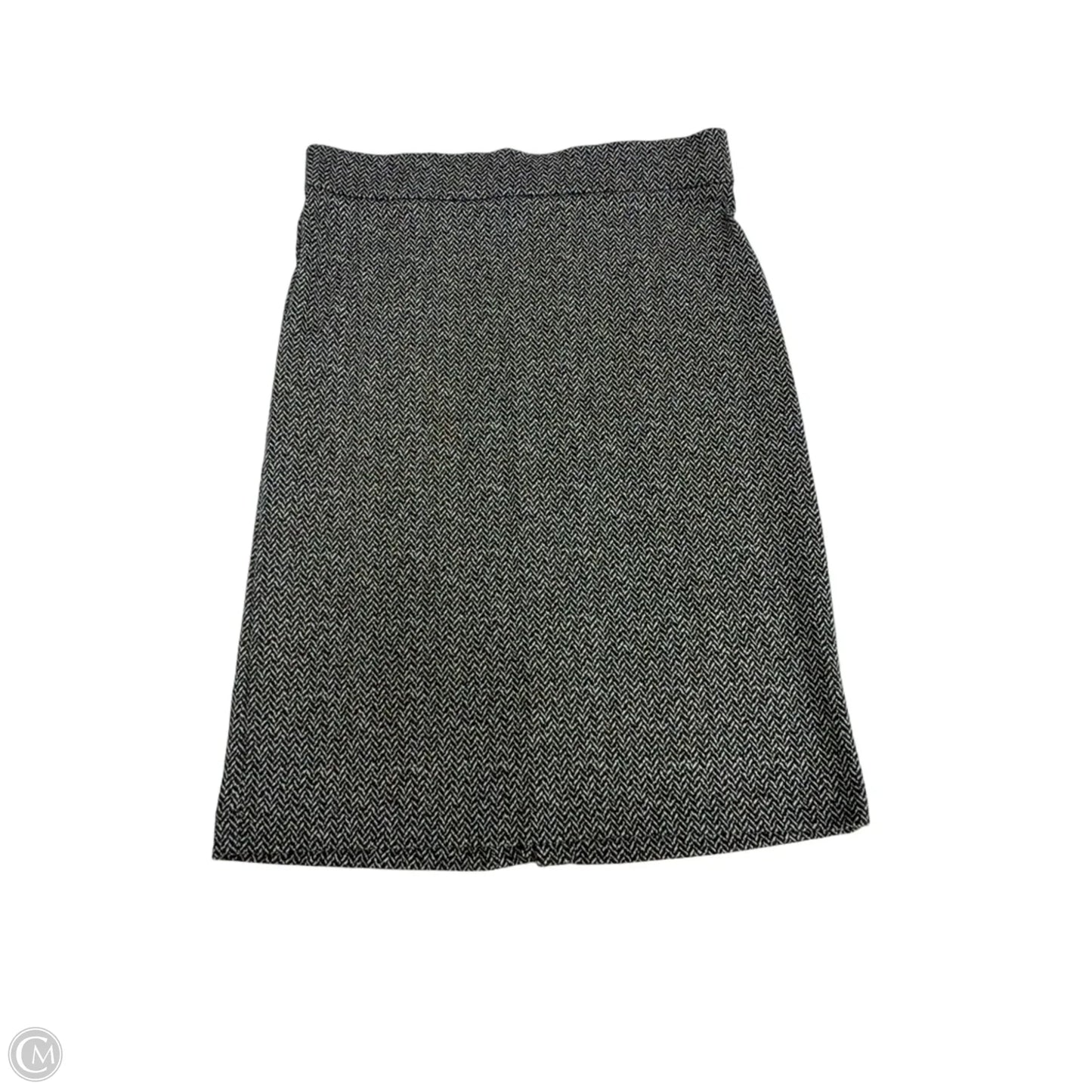Skirt Midi By Counterparts In Black & White, Size: S