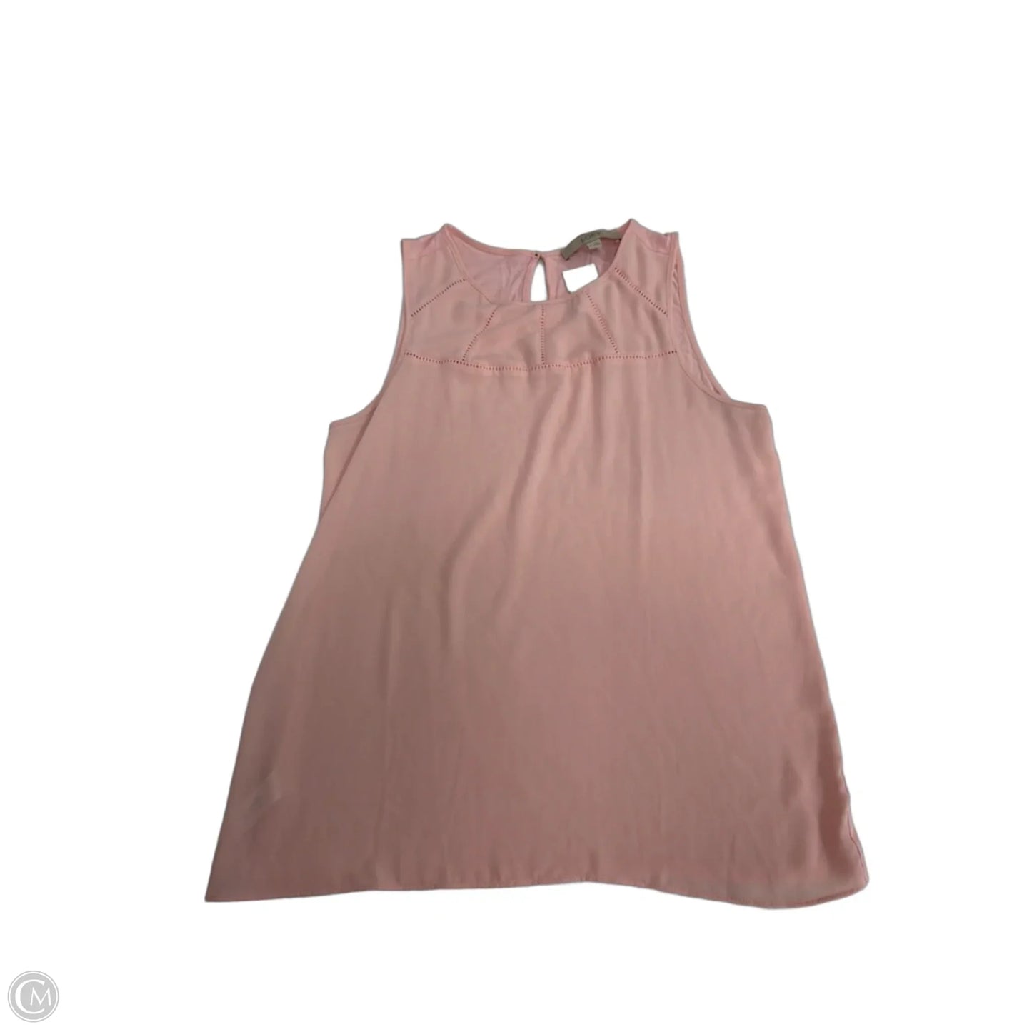 Top Sleeveless By Loft In Pink, Size: S