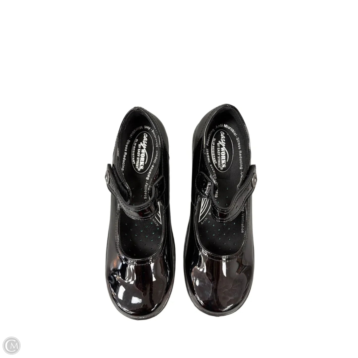 Shoes Flats By Easy Street In Black, Size: 11